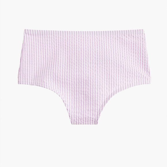 J. Crew Other - New J CREW High-Waisted Swim Bottom in Seersucker